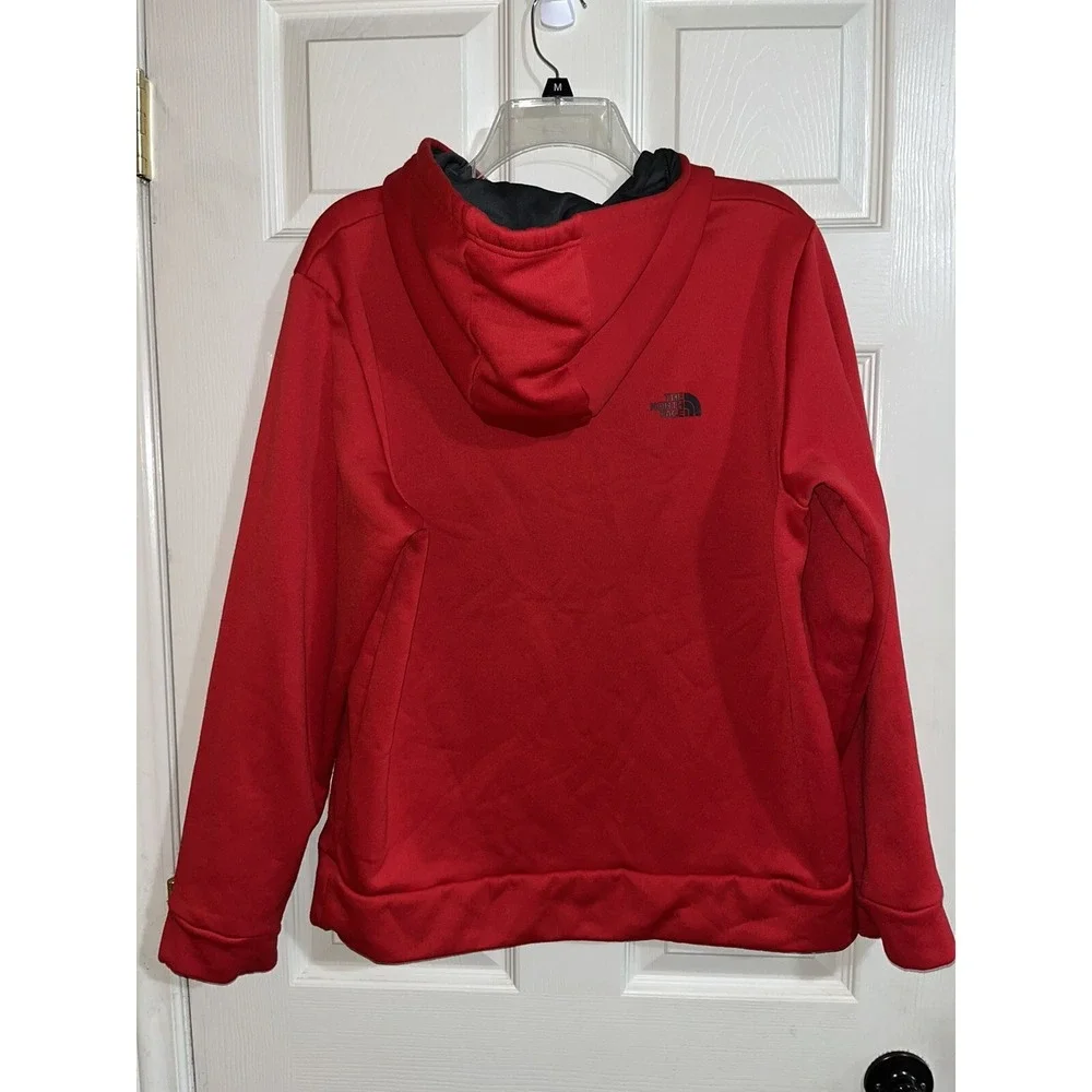 The North Face Men's Pullover Hoodie Red‎ Size Large Logo